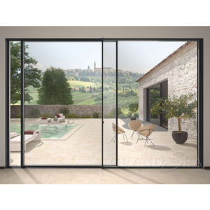 <span class=keywords><strong>Porte</strong></span> coulissante en verre empilable à cadre fin en aluminium, résistante aux ouragans, pour la Floride - Product Image 5