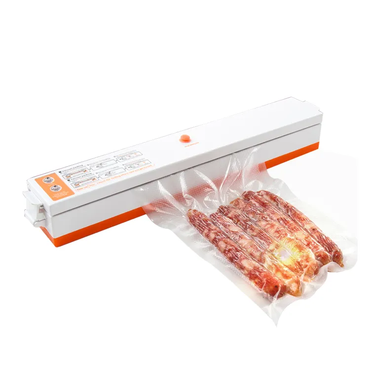 Fish Meat Bag Rotary Food With Small Industry Vacuum Sealing Plastic Tray Packaging Machine
