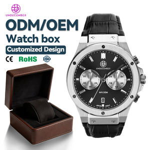 Montre sport à quartz Undecember en gros, verre saphir, résistance à l'eau 5 ATM, montres à quartz pour hommes avec <span class=keywords><strong>chronographe</strong></span>/date/jour - Product Image 1