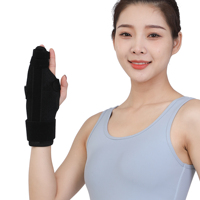 Attelle de doigt médicale pour doigt moyen cassé main orthèse boxeurs fracture attelle droite Spica attelle réglable poignet bande de soutien