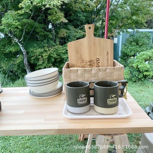 เขียงไม้ไผ่ Qiu Fu ขนาด 28x20 ซม. แบบสองด้าน สำหรับตั้งแคมป์และใช้งานกลางแจ้ง - Product Image 2