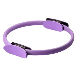 Cercle de Pilates Jineng violet avec poignée antidérapante, équipement de fitness pour le remodelage corporel et l'ouverture dorsale - Product Image 1