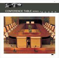 Table de conférence de haute qualité en bois pour 12 personnes, mobilier de bureau, placage classique, bureau de réunion