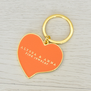 Biểu Tượng Tùy Chỉnh Mềm Cứng Men Keychain Cá Nhân Tim Móc Khóa Kim Loại Móc Chìa Khóa Cho Quà Tặng Lưu Niệm - Product Image 5