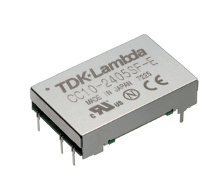 Convertisseur DC-DC TDK-Lambda CC3-2405SR-E 3W, 24V vers 5V 600mA, sortie simple, module d'alimentation isolé à haute efficacité, montage en surface - Product Image 1