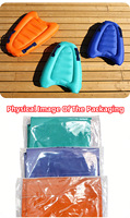 Bodyboard gonflable en PVC pour enfants avec poignée, planche flottante pour la plage et la piscine, adapté aux enfants de 8 à 13 ans