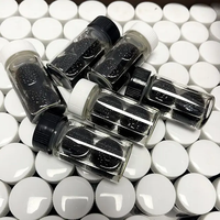 Dissolvant de colle de marque privée éponge boule nettoyant pour cils noir Extension de cils pince à épiler nettoyant