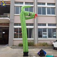 Bien Design Gonflable Ondulé Homme Air Dancer Cactus Air Tube Dancer à Vendre