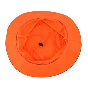 مرحبا فيس السلامة وضوح عالية شعار مخصص العمل من الفلورسنت قبعة عاكسة للسلامة - Product Image 5