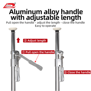 PDL3.8M Poteau de support télescopique en alliage d'aluminium pour photographie, colonne verticale, équilibre, capacité de 15 kg pour studio, diffusion en direct - Product Image 3
