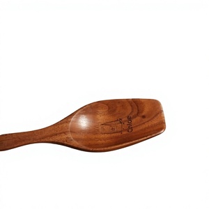 Cuchara de Café de Madera Clásica Personalizada con Mango Largo y Corto, Capacidad de 10-30 ml, Utensilio de Cocina Reutilizable y Ecológico - Product Image 4