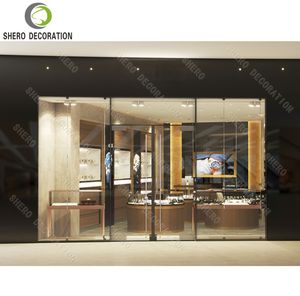 Meubles de magasin de montres de luxe, design personnalisé, vitrine de magasin de montres, vitrine de montres en verre avec éclairage LED, vitrine de montres - Product Image 4