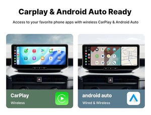 12,3-дюймовое Android-головное устройство для автомобиля с GPS-навигацией, CarPlay, Mirror Link, поддержкой SD-карт для <span class=keywords><strong>Toyota</strong></span> <span class=keywords><strong>Hilux</strong></span> 2026 (левый/правый руль) - Product Image 4