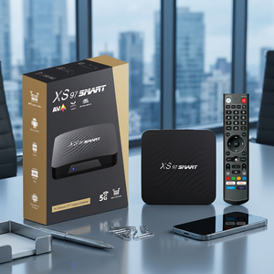 กล่องทีวีแอนดรอยด์ 11 รุ่น XS97 สมาร์ททีวี 4K รองรับ 10bit HDR ชิปประมวลผล Quad Core Mali-G31 64 บิต แรม 4GB รอม 32GB กล่องรับสัญญาณทีวี ราคาส่ง ดีที่สุด - Product Image 1