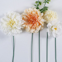 Boîtes à Arrangement de Fleurs Roses Artificielles en Soie Centres de Table Bouquets de Mariage DIY