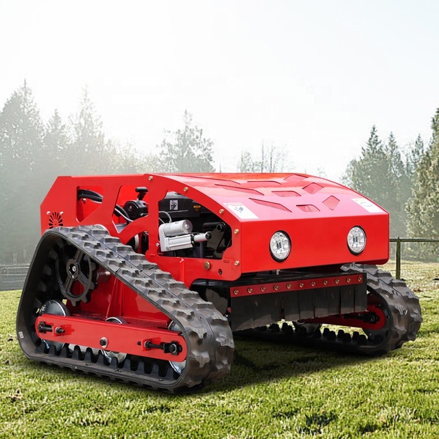 Remote Control Lawn Mower for Farm Garden Grass Cutt RC Crawler Type Lawn Mower Price