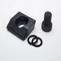 Kit de blocs de serrage à point zéro avec boulons et joints toriques pour fixation de précision et positionnement CNC