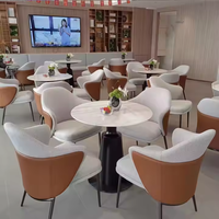 JP chaises de salle à manger de luxe croix base en métal jambes minces siège rempli d'éponge nordique blanc couleur crème chaise de salle à manger