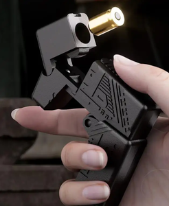 Il modello di pistola giocattolo in lega può rilasciare gusci di decompressione in lega La pistola giocattolo dell'agente speciale può essere lanciata lanciando proiettili - Product Image 6