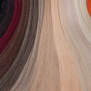 Прямые волосы пони 12-36 "пряди вязанные крючком косички Синтетические прямые плетенные волосы Омбре светлые накладные волосы