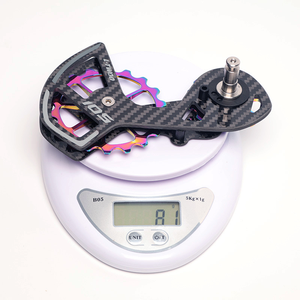 <span class=keywords><strong>Roue</strong></span> de poulie de dérailleur arrière en fibre de carbone avec roulement en céramique LTWOO UT pour vélo, jeu de roues de dérailleur arrière, 11 vitesses, 34T - Product Image 4