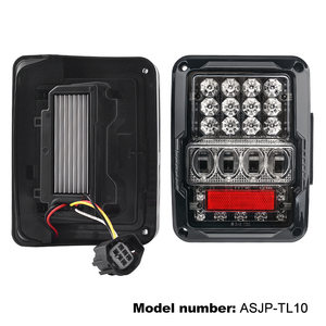 Clignotant arrière avec <span class=keywords><strong>LED</strong></span> pour Jeep Wrangler JK, 30W, <span class=keywords><strong>feu</strong></span> <span class=keywords><strong>de</strong></span> stop pour voitures, fournitures d'usine - Product Image 4