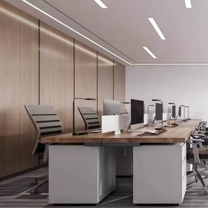 현대적인 친환경 방수 원목 유럽 디자인 벽 패널 (학교, 가정, 엔터테인먼트, 인테리어 장식용 다마스크) - Product Image 5