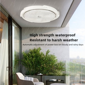 <b>Solar</b> IP65 Sensor Ceiling <b>Light</b> Home Indoor Remote Control High Power Balcony LED Corridor Landscape Office 2024 New - Product Image 4