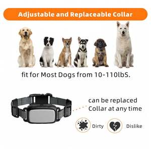 <span class=keywords><strong>Collar</strong></span> de Adiestramiento para Perros Recargable e Impermeable, <span class=keywords><strong>Collar</strong></span> de Adiestramiento para Perros con Control Remoto Antiladridos - Product Image 6
