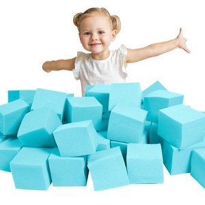 Venta caliente Pit Blocks Trampoline Park Gymnastic Pool Ball Cubo de esponja de espuma para interiores - Product Image 1