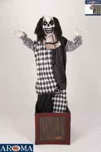 Décoration de Clown Effrayant Géant pour Halloween, Corps Oscillant, Parlant, Yeux Lumineux Clignotants pour Maisons Hantées et Fêtes - Product Image 4