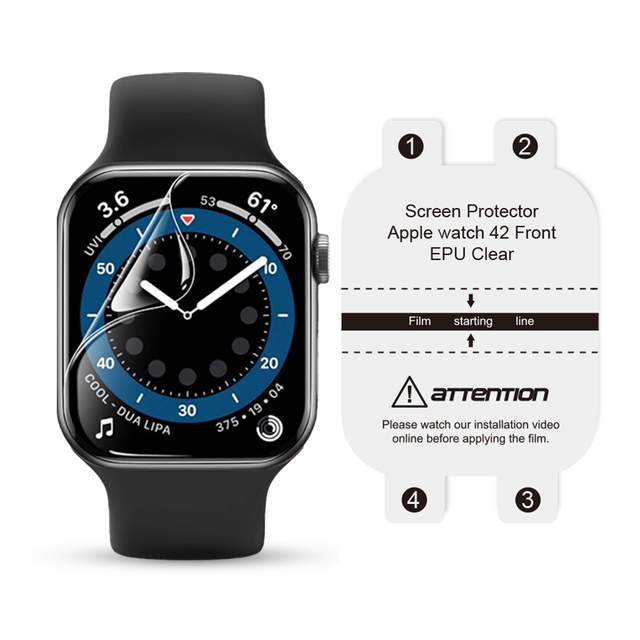 Factory Price Watch Accessories Auto Repair Film High Clear Easy Installation Screen Protector for Smart Watch Screen