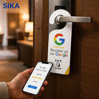 Carte de visite professionnelle NFC SIKA pour hôtel, carte PVC ISO avec code QR, étanche, carte de membre avec étiquette « Ne pas déranger »