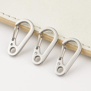भारी शुल्क 20 मिमी स्टेनलेस स्टील मिनी त्वरित रिलीज हुक के लिए बाहरी कुंजी श्रृंखला स्विंग सेट कैंपिंग मछली पकड़ने की लंबी पैदल यात्रा करने वाली हैममॉक - Product Image 2