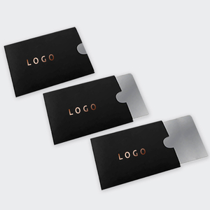 Wholesale Custom <strong>Black</strong> Cardboard Recycled Paper <strong>Envelope</strong> with <strong>String</strong> <strong>Tie</strong> Silver Foil logo Letter for Perfume <strong>Envelope</strong> Paper - Product Image 4