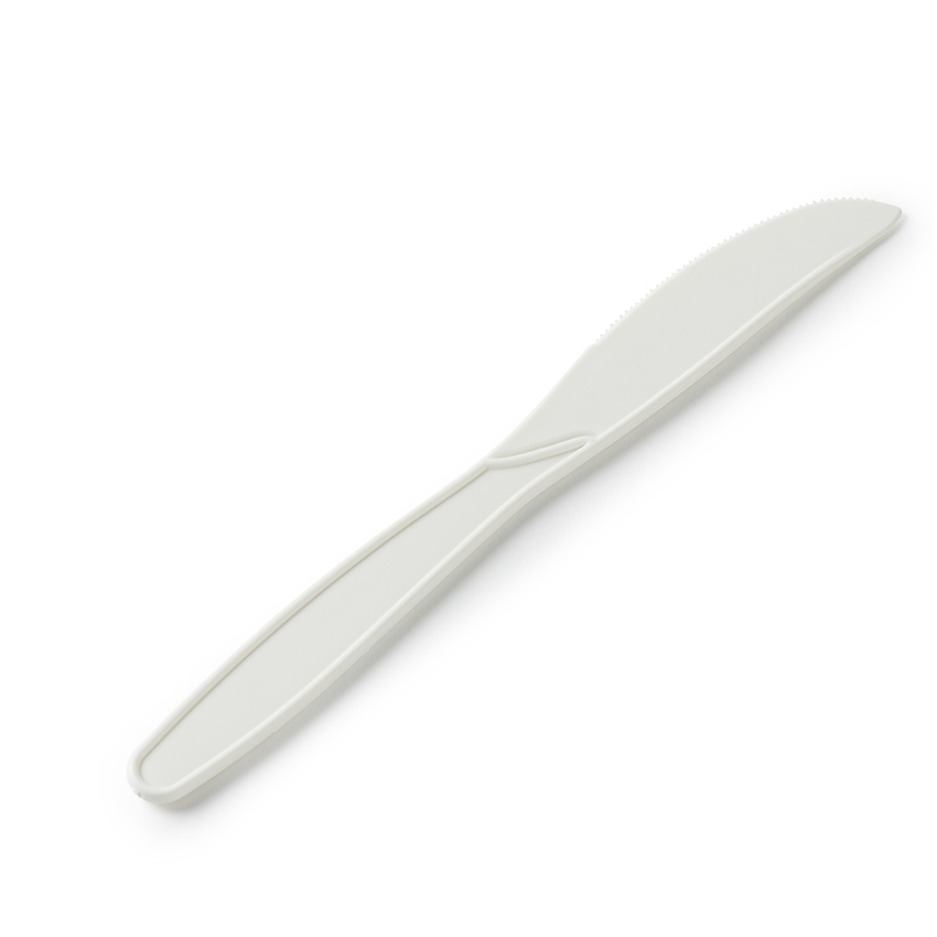 Manufacturer Low Price Wholesale Cornstarch Plastic Wedding Cheesecake Knives Dinner Cutlery Set