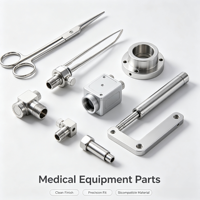 Services d'usinage CNC de haute précision pour composants médicaux avec perçage par électroérosion à fil, oxydation de l'aluminium et de l'acier inoxydable 3/4/5 pour