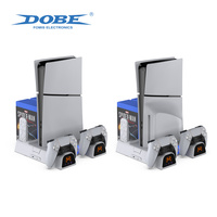 Station de charge multifonctionnelle DOBE pour PS5, support vertical de refroidissement pour accessoires Playstation 5