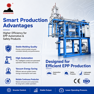 Machine de moulage en polypropylène expansé pour la fabrication de pièces automobiles, de casques et de produits de sécurité en EPP - Product Image 3