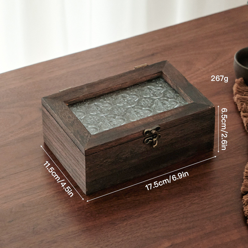 trumpet vintage storage box