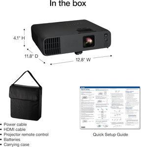 Pro EX11000 3-Chip 3LCD Full HD 1080p Wireless Laser Projector, 4,600 Lumens ColorWhite Brightness, Miracast, 2 Ports, <b>USB</b> - Product Image 4
