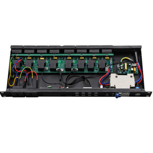 وحدة تحكم تسلسل الطاقة AC308 بـ 8+<span class=keywords><strong>2</strong></span> قنوات لمكبرات الصوت المسرحية ومعدات الصوت مع مقبس عام - Product Image 4