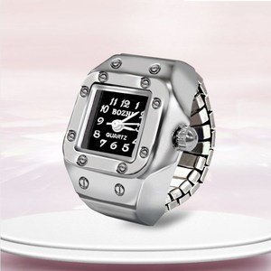 <span class=keywords><strong>Montre</strong></span> anneau de doigt <span class=keywords><strong>tendance</strong></span> <span class=keywords><strong>2023</strong></span>, réglage du mouvement à quartz, autre <span class=keywords><strong>montre</strong></span> anneau montres pour femmes et hommes - Product Image 6