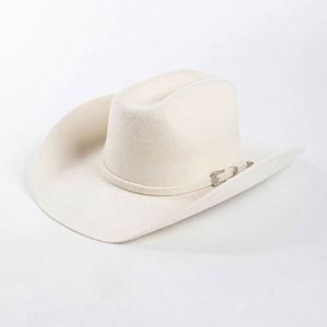 Sombreros Vaqueros Negros de Lujo al por Mayor, Estilo Occidental, Unisex para Hombres y Mujeres, para Pesca y Negocios, Casuales para las Cuatro Estaciones - Product Image 2
