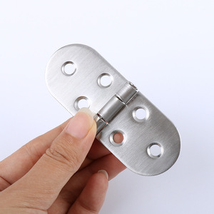 Charnière à bascule en acier inoxydable pour meubles, montage en surface, design minimaliste, antirouille, pour utilisation sur table - Product Image 2