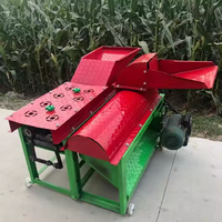 Petite batteuse de décortiqueur de maïs de maïs avec moteur à essence ou moteur pour une utilisation en ferme