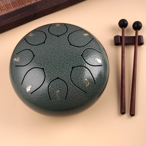 Oferta de fábrica <span class=keywords><strong>6</strong></span>-Inch Celodan Hank Drum Small Size Metal Hand Drum com Steel Tongue para a experiência musical das crianças - Product Image 4