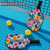 Housse de pickleball personnalisée avec poche dissimulée, étui en néoprène pour raquette, pour le rangement de balles, clés et accessoires, avec support pour échantillon