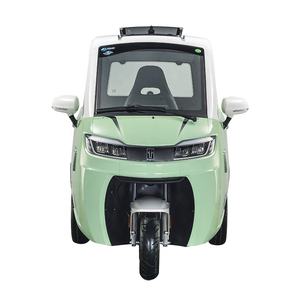 2023 Meilleure vente trois <span class=keywords><strong>roues</strong></span> électrique Mini <span class=keywords><strong>Scooter</strong></span> Tricycle avec toit pour adulte rose Max noir vert argent corps Lesd acide Pow - Product Image 2