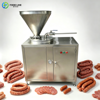 Machine à saucisses automatique hydraulique commerciale, machine à fabriquer des saucisses, poussoir à saucisses